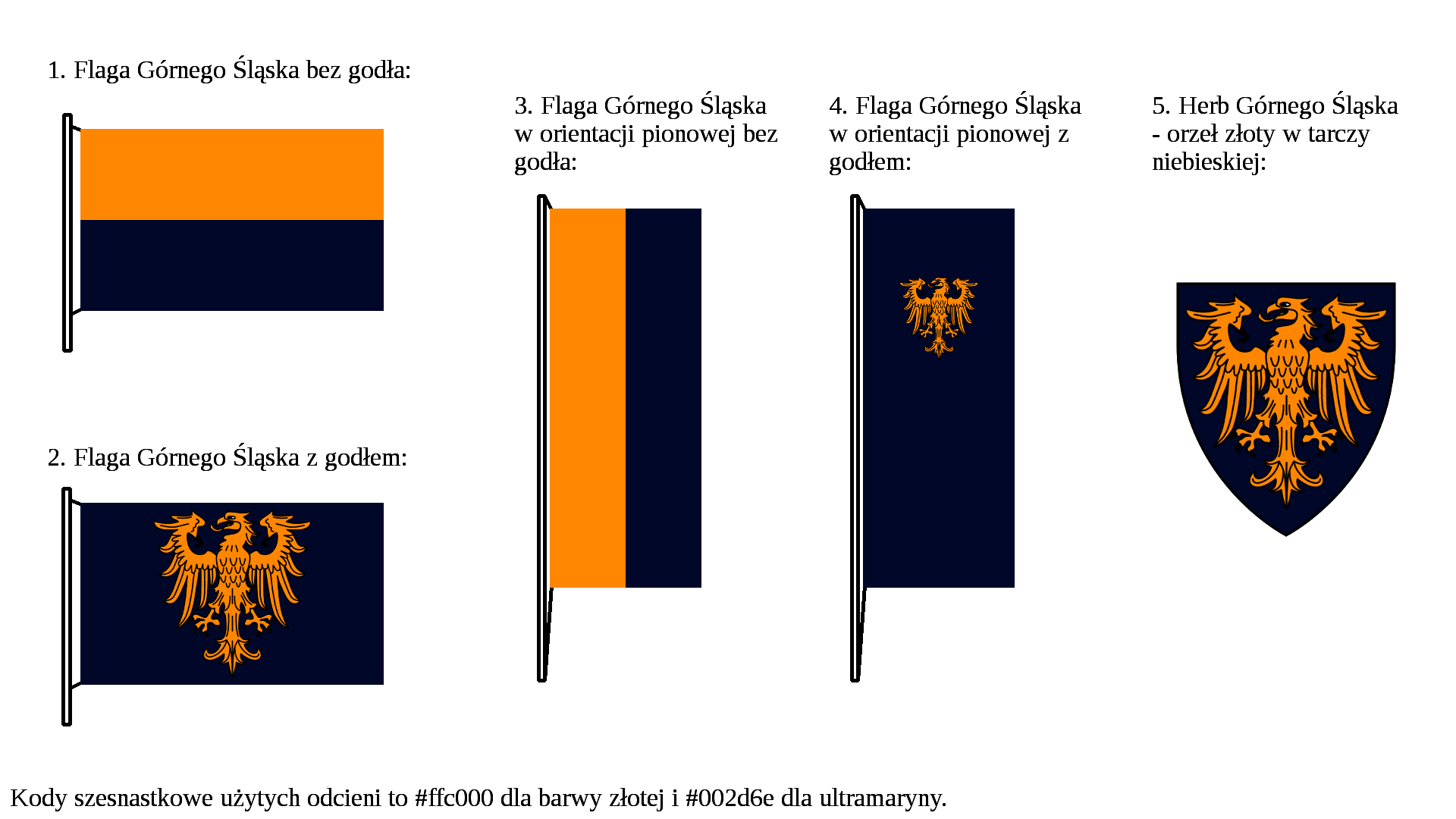 Herb I Flaga G rnego l ska Wachtyrz eu Herb I Flaga G rnego l ska Wachtyrz eu