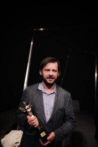 Adam Ziajski, reżyser przedstawiyniŏ z nadgrodōm. Fot.: materyje presowe