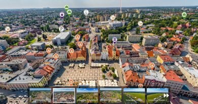 Rybnik: Wirtualny podniebny spacer Rybnik: Wirtualny podniebny spacer