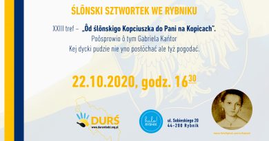 Rybnik: XXIII tref “Ślōnski Sztwortek” Rybnik: XXIII tref “Ślōnski Sztwortek”