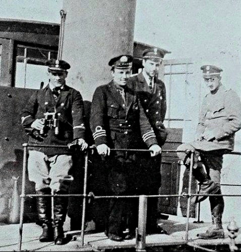 Podporucznik Oszek na pokładzie Mozyrza (1920) 