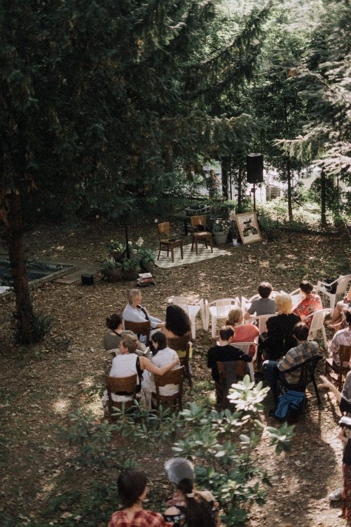 Ogród Domu Śląskiego w Katowicach. Fot. Natalia Pawlucka