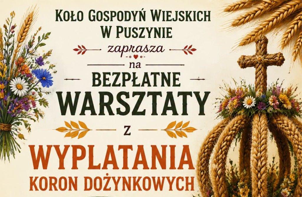 Tradycja pleciona złotym kłosem. Bezpłatne szkolenie